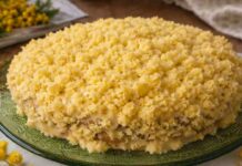 Torta alla mimosa per la festa della donna - RicettaSprint