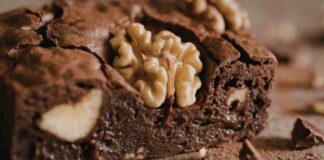 brownie cioccolato e noci