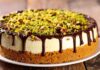 cheesecake al cioccolato e pistacchio