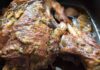 coscio di agnello al forno