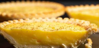 Crostata alla crema pasticcera, non la faccio la pastiera quest’anno crostata alla crema