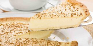 crostata alla crema di latte
