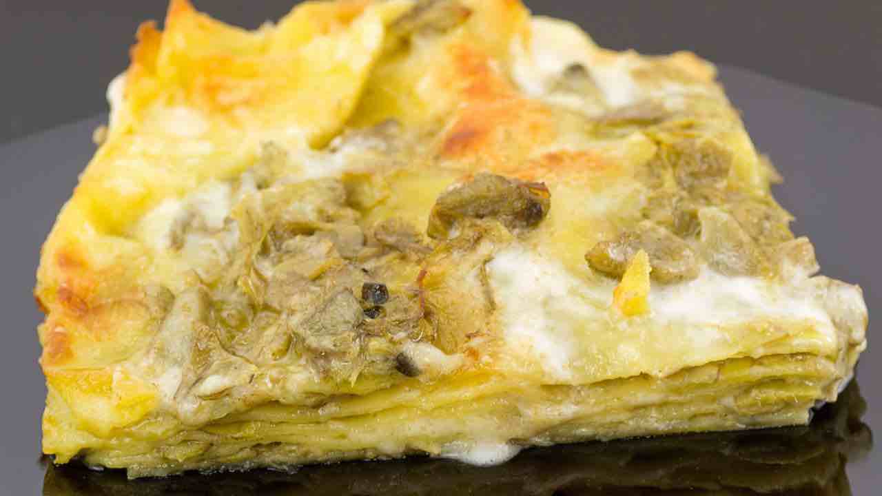 lasagne ai carciofi