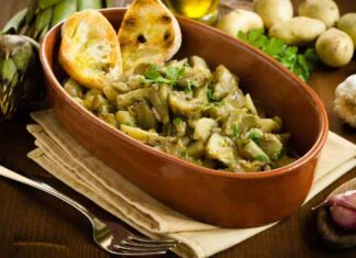 patate e carciofi