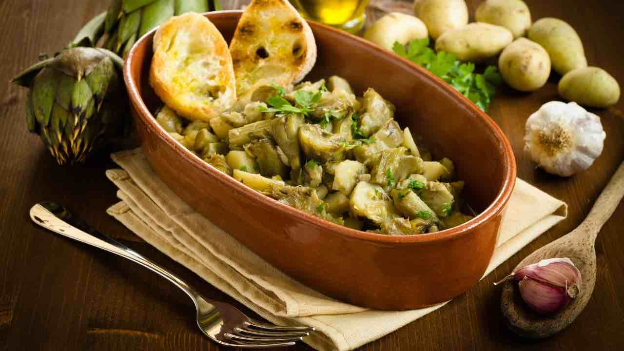 patate e carciofi