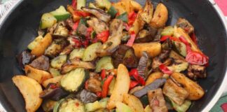 melanzane e peperoni