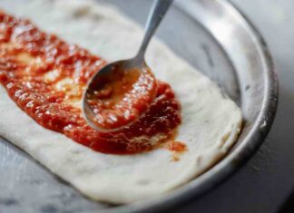 lingue di pizza rossa