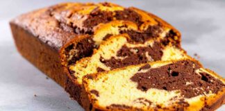 plumcake marmorizzato