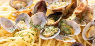 spaghetti con le vongole