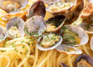 spaghetti con le vongole