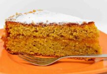 torta di carote