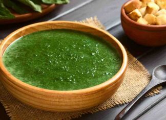 vellutata di spinaci