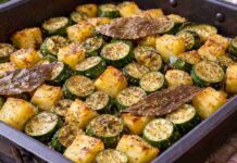 Patate e zucchine in padella, il contorno che non annoia mai