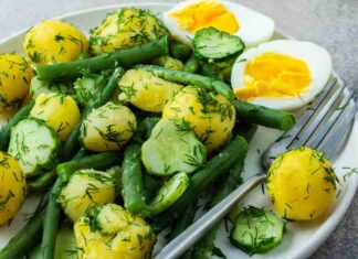 Fagiolino patate e uova - RicettaSprint