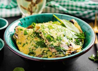 Frittata con gli spinaci - RicettaSprint