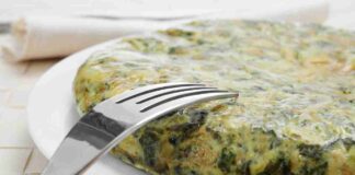 Frittata di spianaci e patate - RicettaSprint