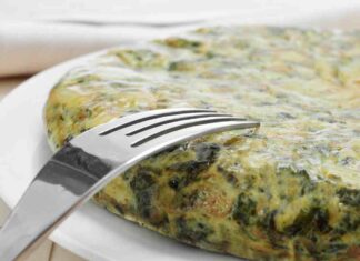 Frittata di spinaci leggerissima - RicettaSprint