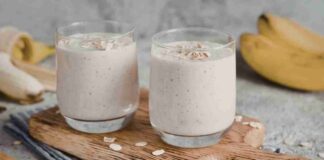 Frullato dietetico senza zuccheri aggiunti, la colazione che non ti fa sentire in colpa Frullato proteico senza zuccheri - RicettaSprint