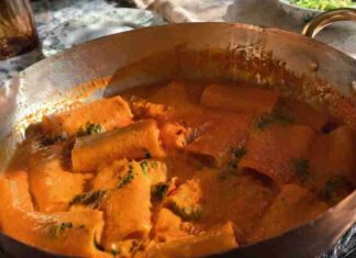 Paccheri alla Vittorio fatti in casa ricetta facile - RicettaSprint