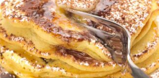 Pancake con gocce di cioccolato - RicettaSprint