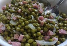Piselli e prosciutto a cena, il mio asso nella manica Piselli e prosciutto per cena - RicettaSprint