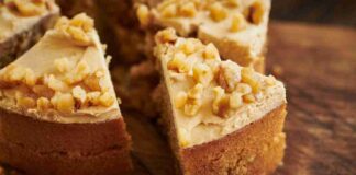 Torta al caffè con topping al caffè - RicettaSprint