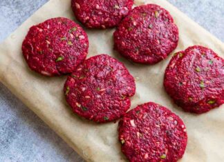 cotoletta di barbabietola