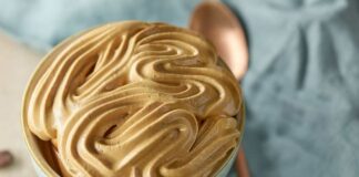 crema di caffè all'acqua