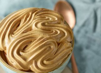 crema di caffè all'acqua