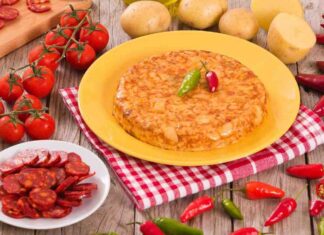 frittata al salame