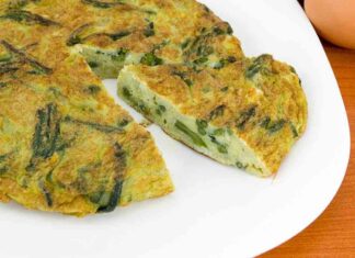 frittata di asparagi selvatici