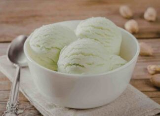 gelato al pistacchio