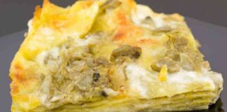 lasagne ai carciofi