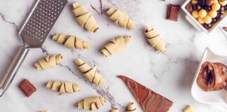 minicroissant al cioccolato