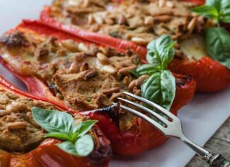 peperoni ripieni di tonno