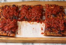 pizza rossa del fornaio