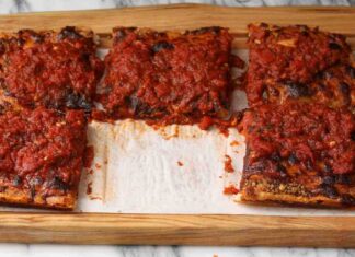 pizza rossa del fornaio