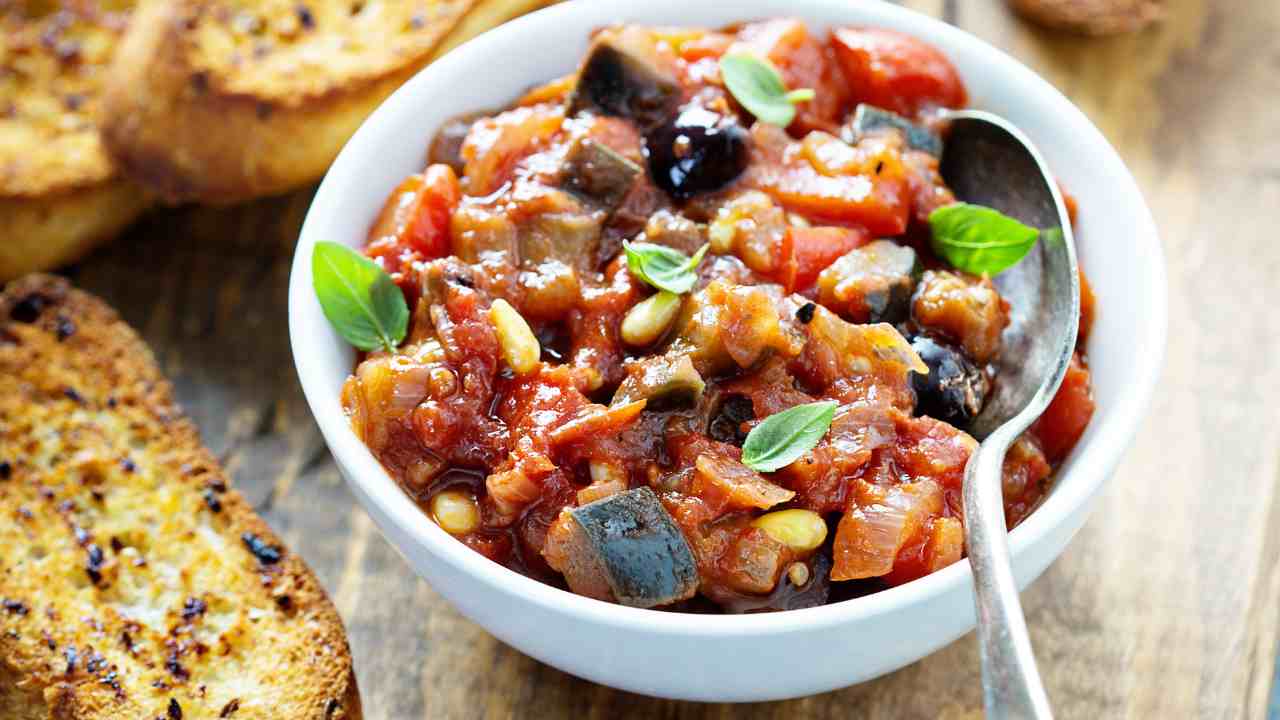 Caponata al forno - RicettaSprint