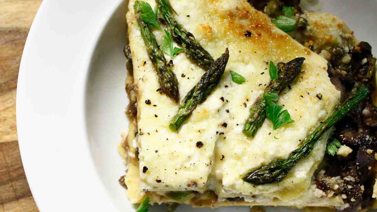 Lasagne agli asparagi - RicettaSprint