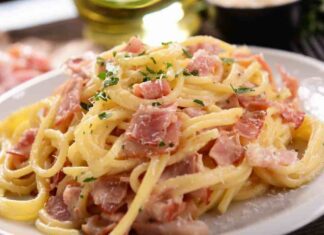 pasta con il prosciutto