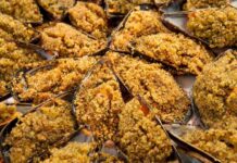 cozze al gratin