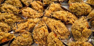cozze al gratin