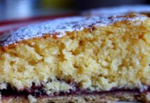 Torta alla marmellata a colazione, il risveglio stamani è top TORTA ALLA MARMELLATA