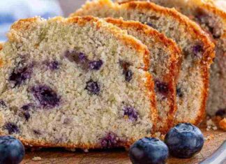 Torta morbida ai mirtilli- RicettaSprint