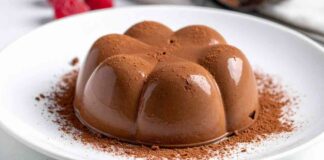 panna cotta al cioccolato