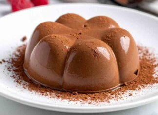 panna cotta al cioccolato