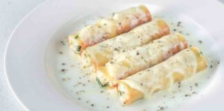 cannelloni in bianco