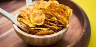 chips di zucchine