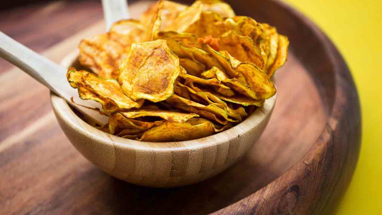 chips di zucchine