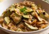Pranzo veloce ma non la solita pasta in bianco, unisco le zucchine e il tonno farfalle con le zucchine